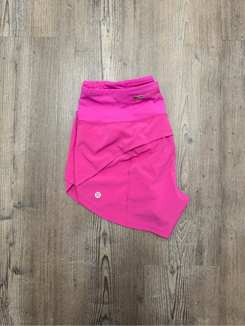 lululemon speed up low rise shorts sonic pink 4" size 4 - Picture 1 of 5